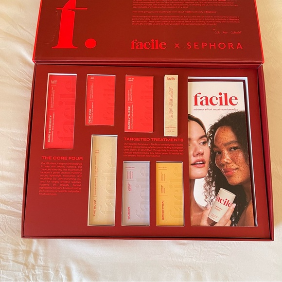 Brand New- Facile x Sephora Skincare Set ❤️✨ - Picture 11 of 13